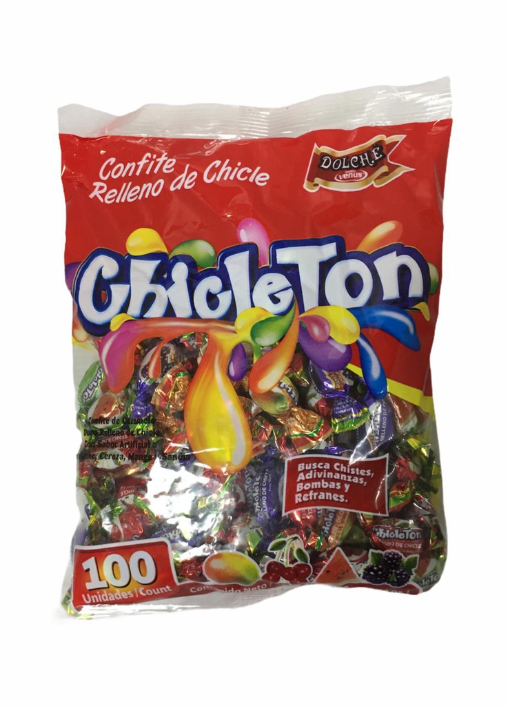 CONFITE RELLENO CHICLETON