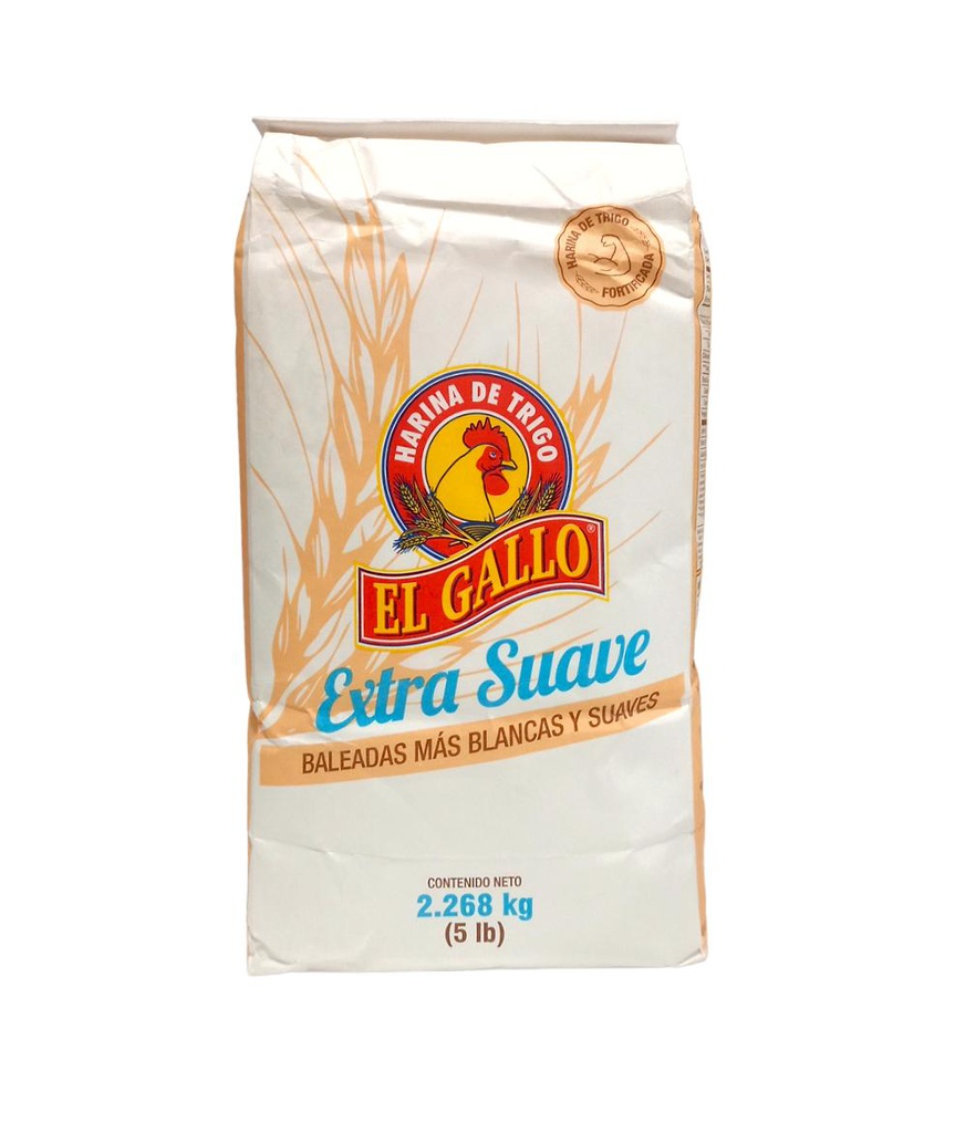 HARINA EL GALLO EXTRASUAVE 5LB