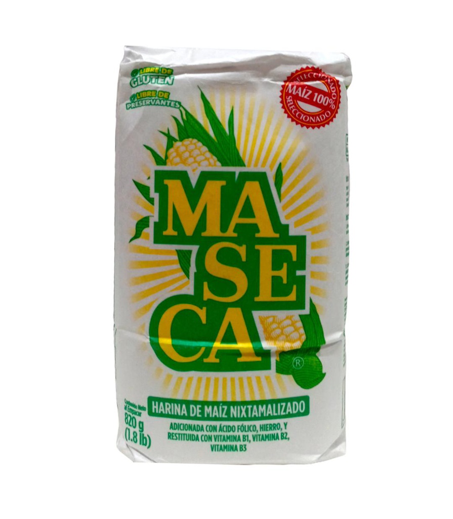 MASECA 820G/1 8LB HARINA MAIZ