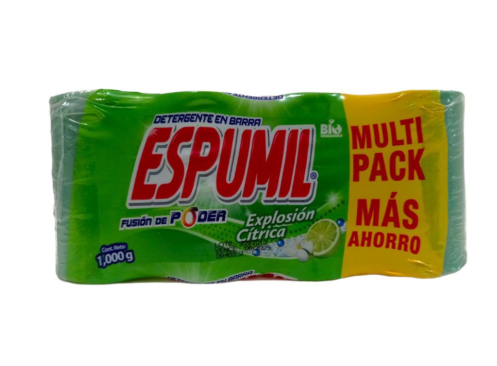 4PACK JABON ESPUMIL 1000GR