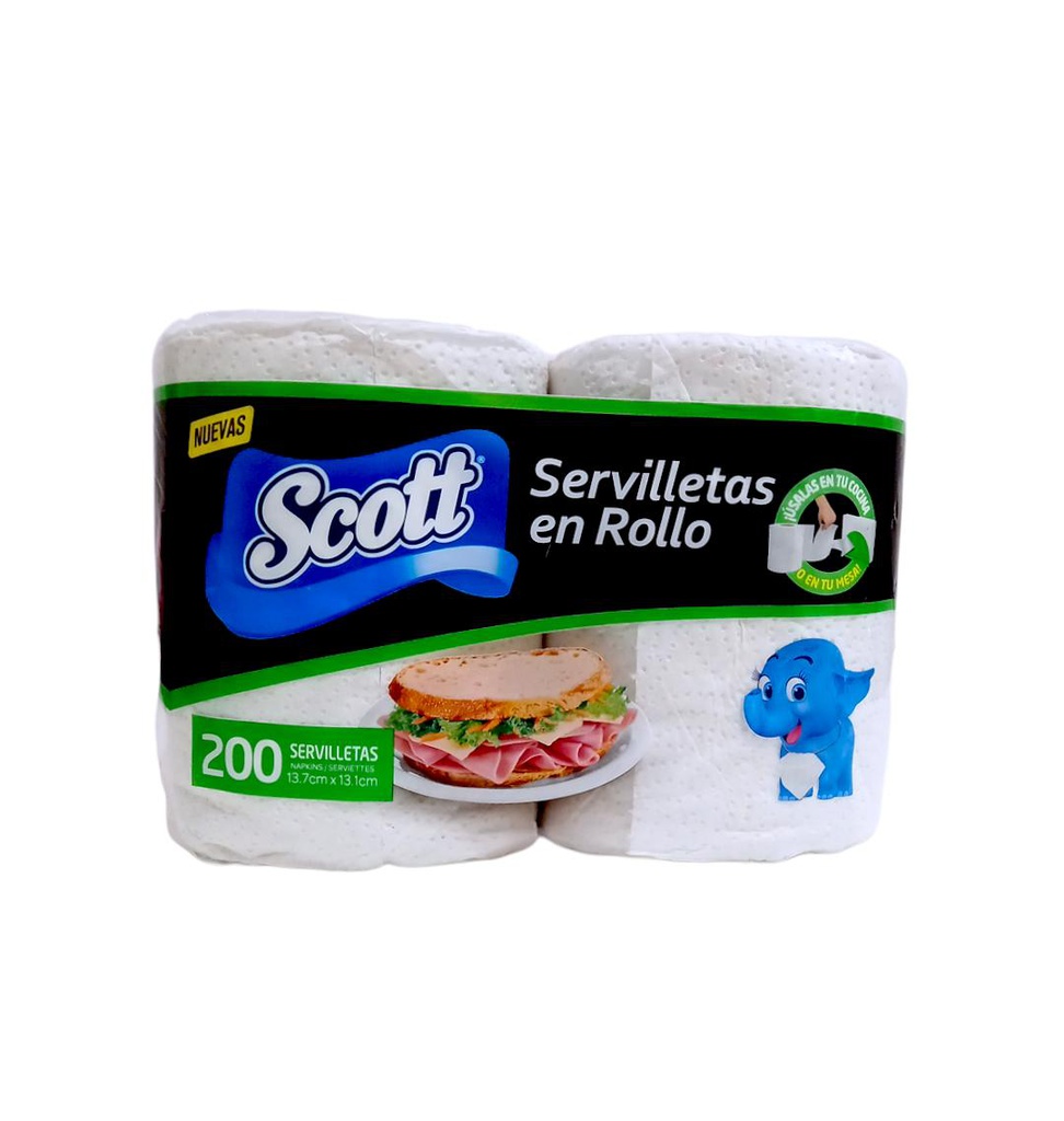 SERVILLETA EN ROLLO SCOTT 2R