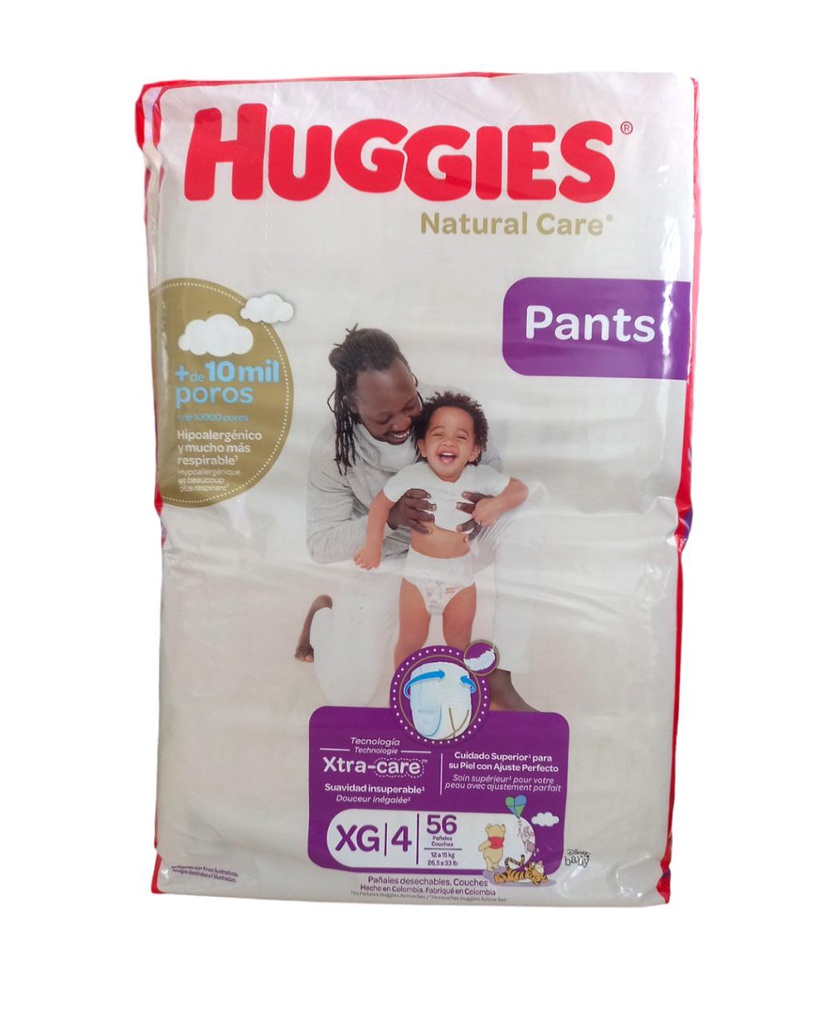 PAÑAL HUGGIES XG/4