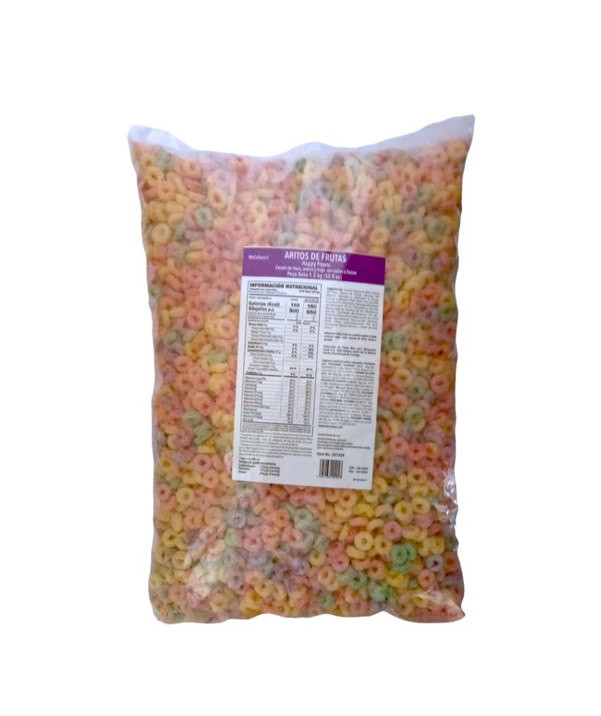 CEREAL DE ARITOS DE FRUT 1 5KG