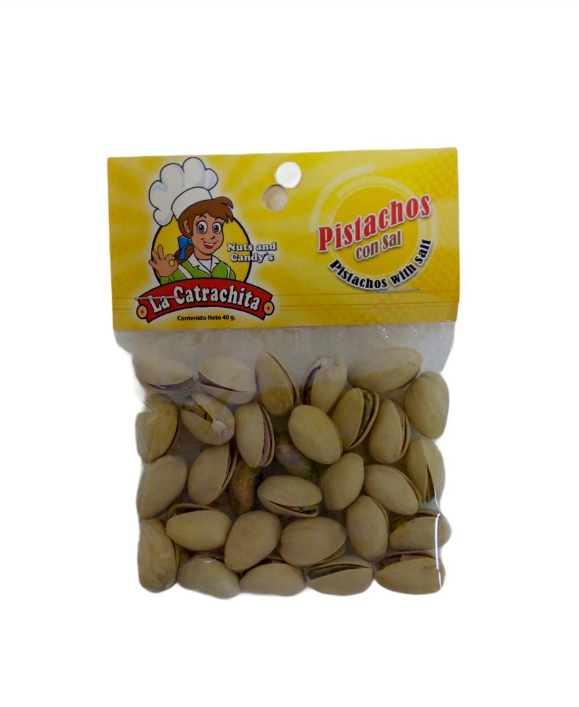 PISTACHOS CON SAL LA CATRACHIT