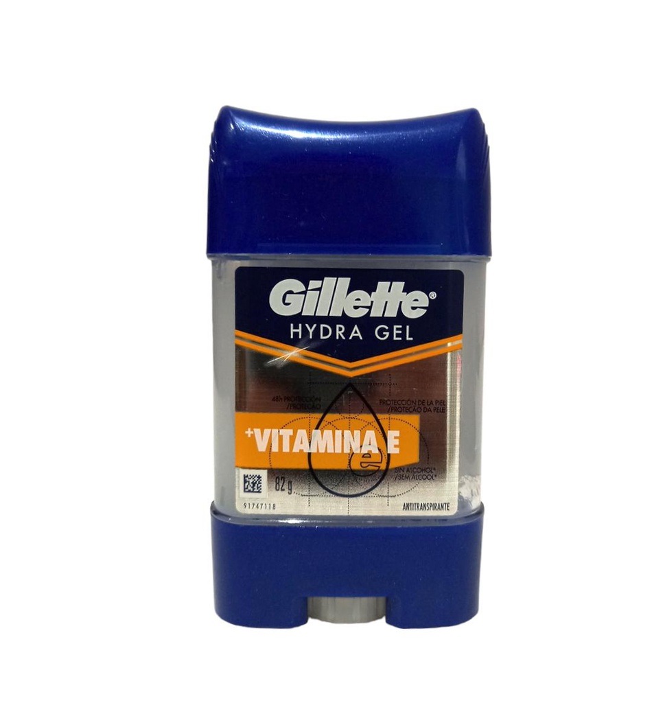 GILLETTE HIDRA GEL VITAMINA E 