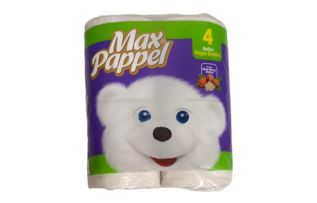 PAPEL HIGIENICO MAX PAPPEL 4RO