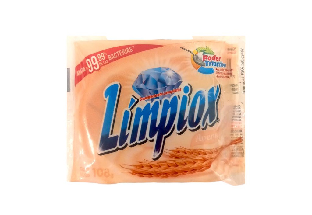 LAVAPLATOS LIMPIOX AVENA 108G