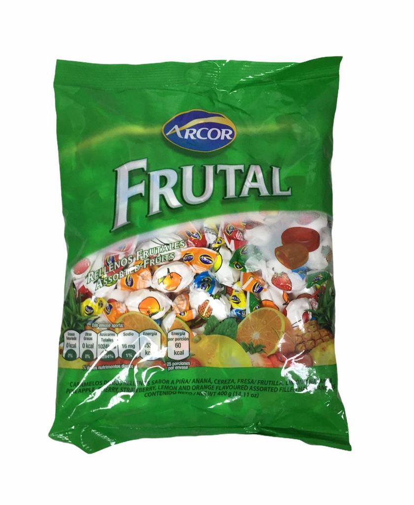 CARAMELO FRUTALES 100UN