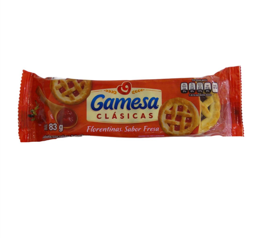 GALLETA FLORENTINA GAMESA