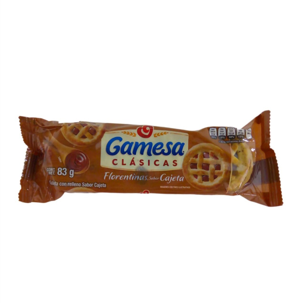 GALLETA FLORENTINA CAJETA DULC