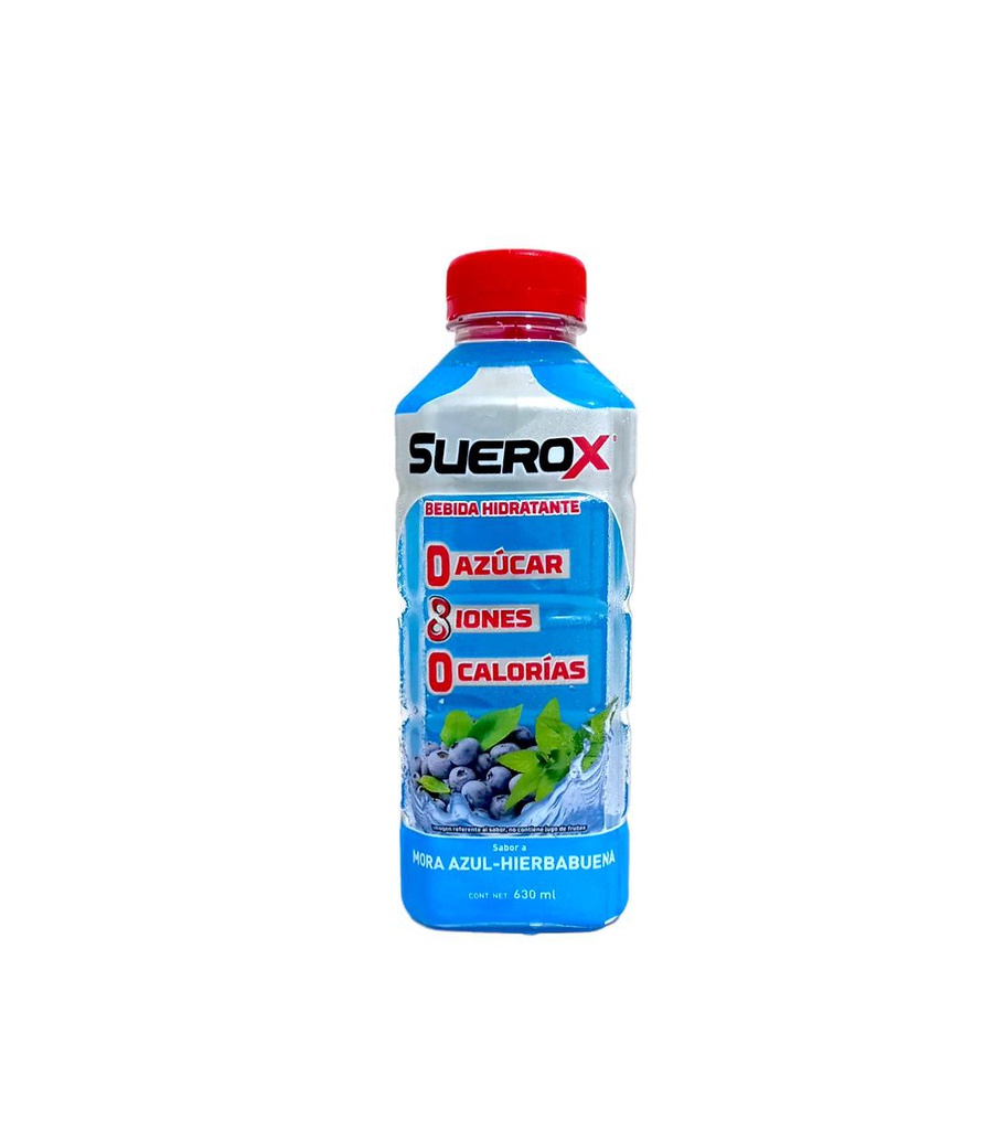 SUEROX MORA/HIERBABUENA 630ML