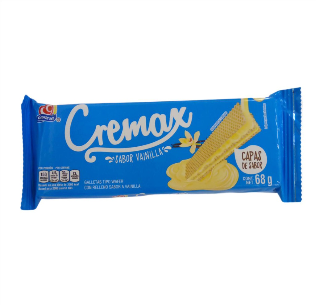 CREMAX DE NIEVES VAINILLA 68GR