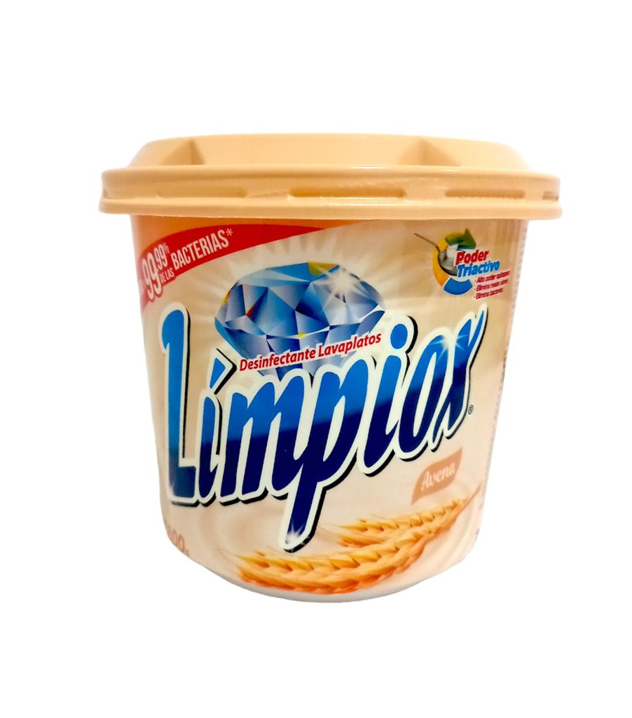 LAVAPLATOS LIMPIOX AVENA 800 G