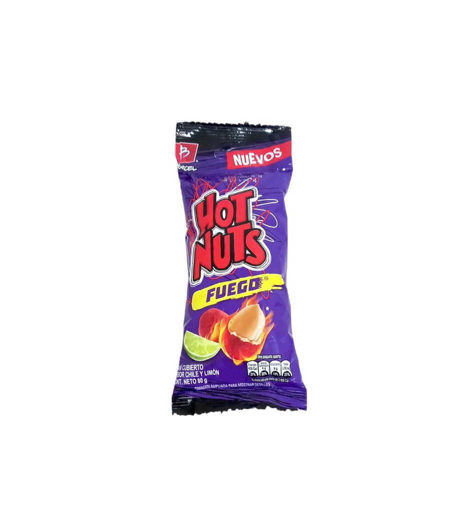 HOTS NUTS FUEGO 80G