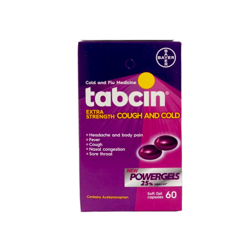 TABCIN LIQUIGEL EFX60