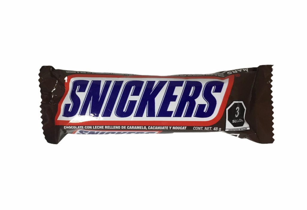 CHOCOLATE BARRA SNICKERS 48 G 