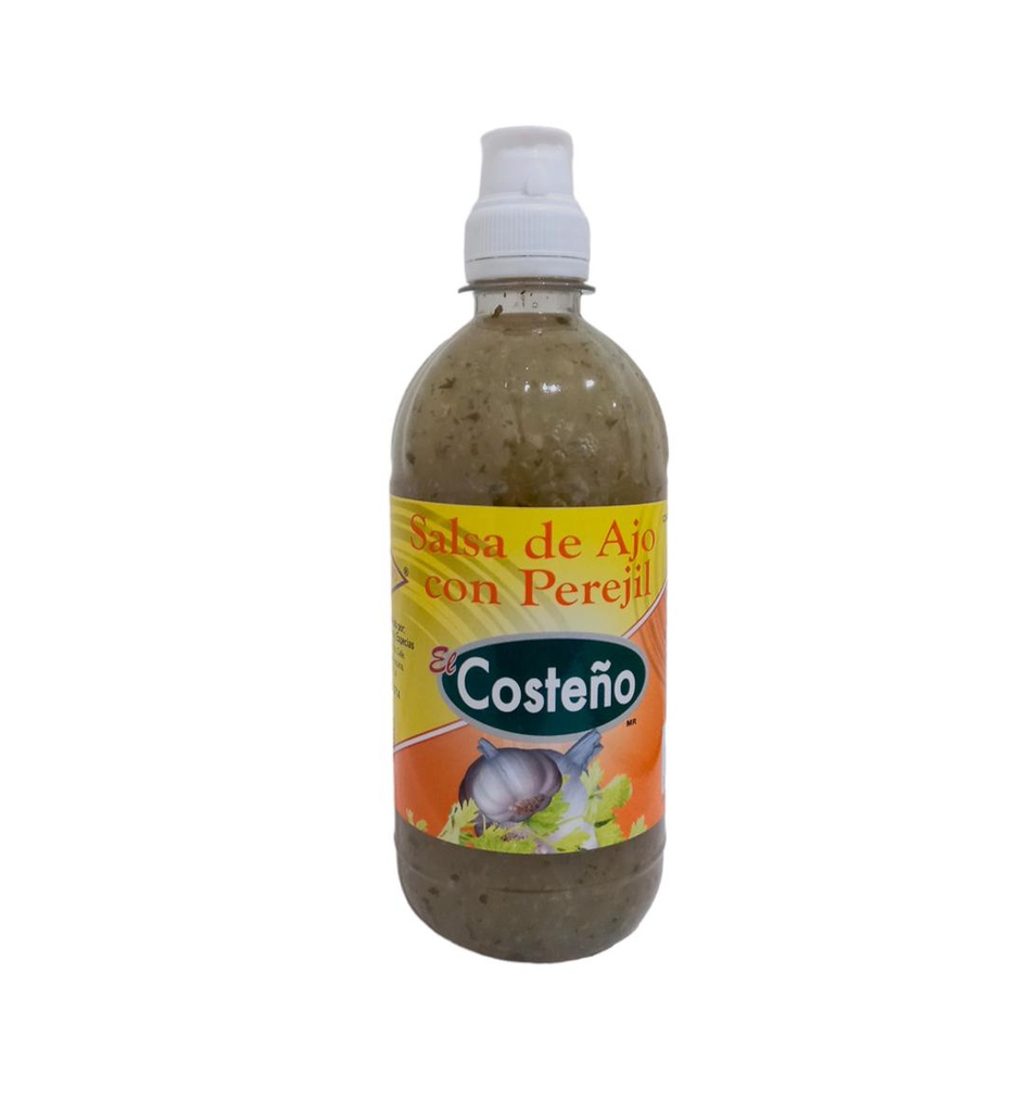 SALSA DE AJO PEREJIL 470 ML