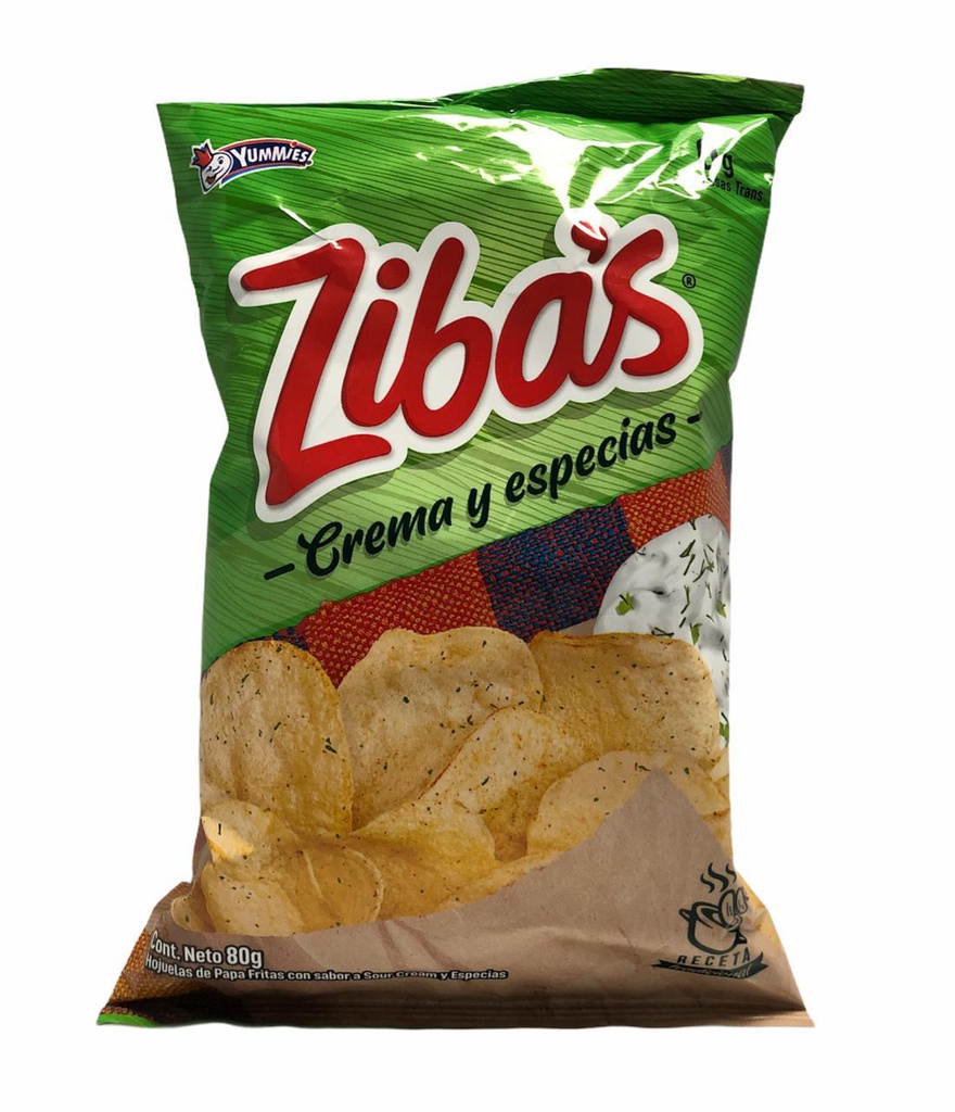 ZIBAS PAPITAS CREMA Y ESPECIAS