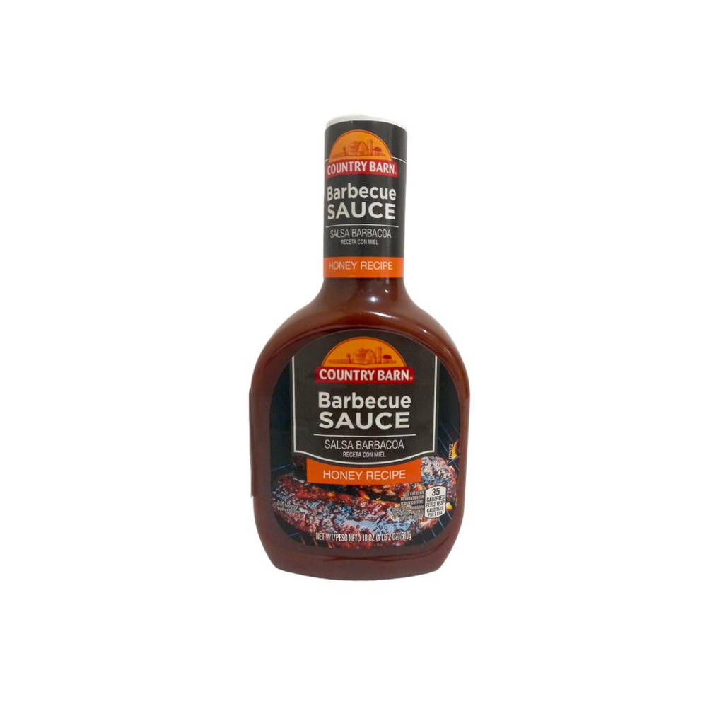 SALSA BBQ CON MIEL COUTRY 510G