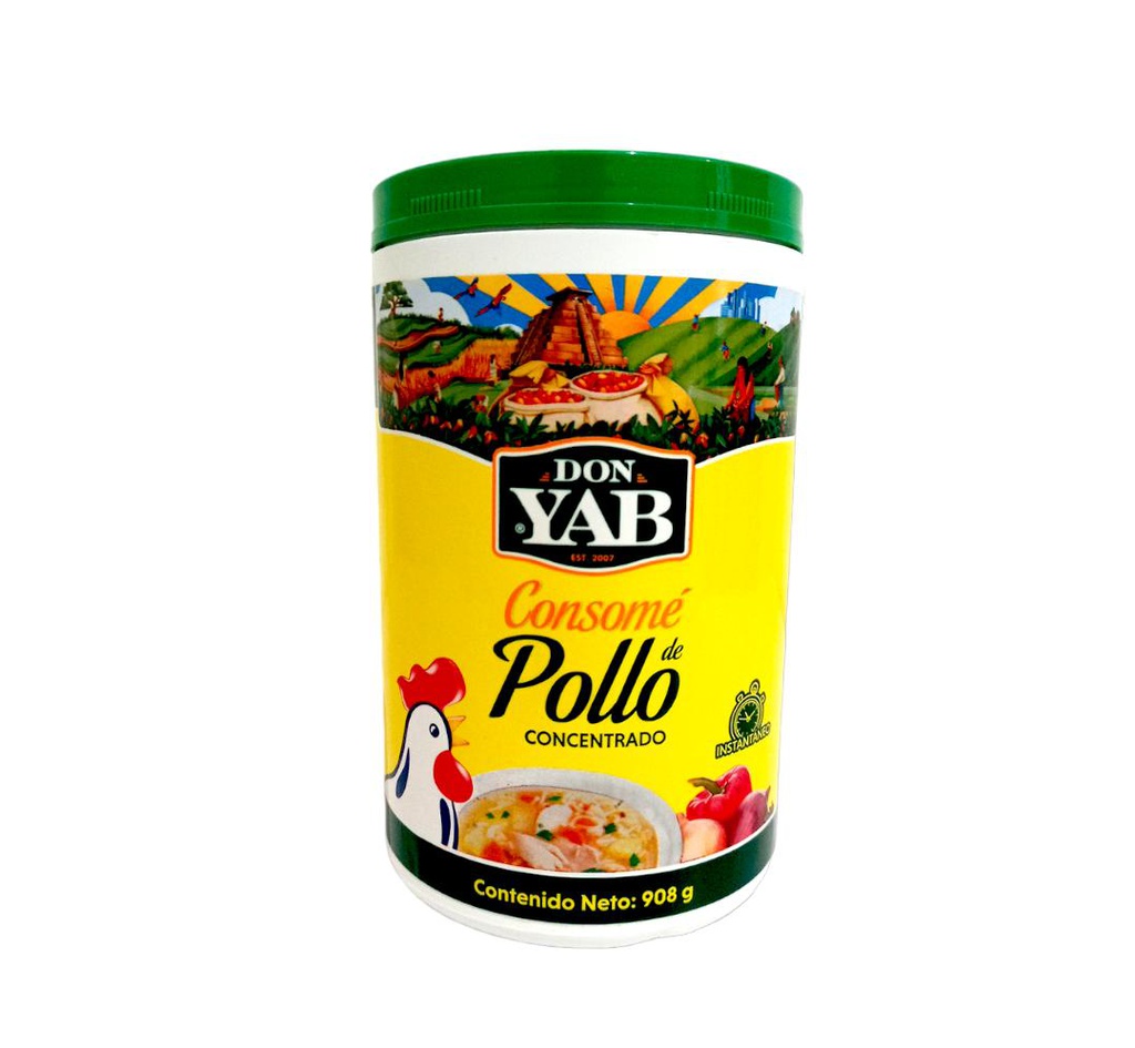 CONSOME DE POLLO DON YAB 908 G