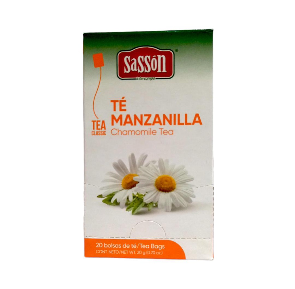 TE MANZANILLA SASSON 20G