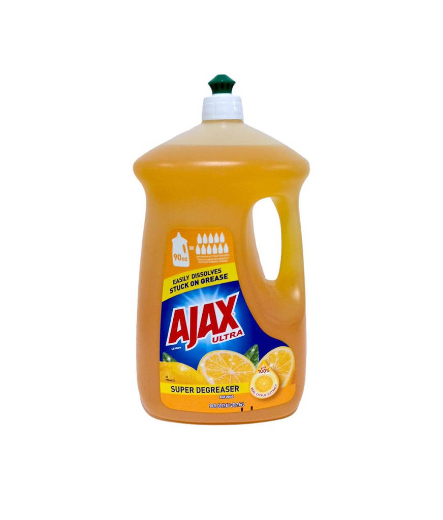 LAVAPLATOS AJAX ULTRA LIMON 