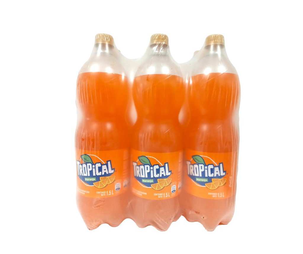 SIX PACK NARANJA TROPICAL 1 5 LTS