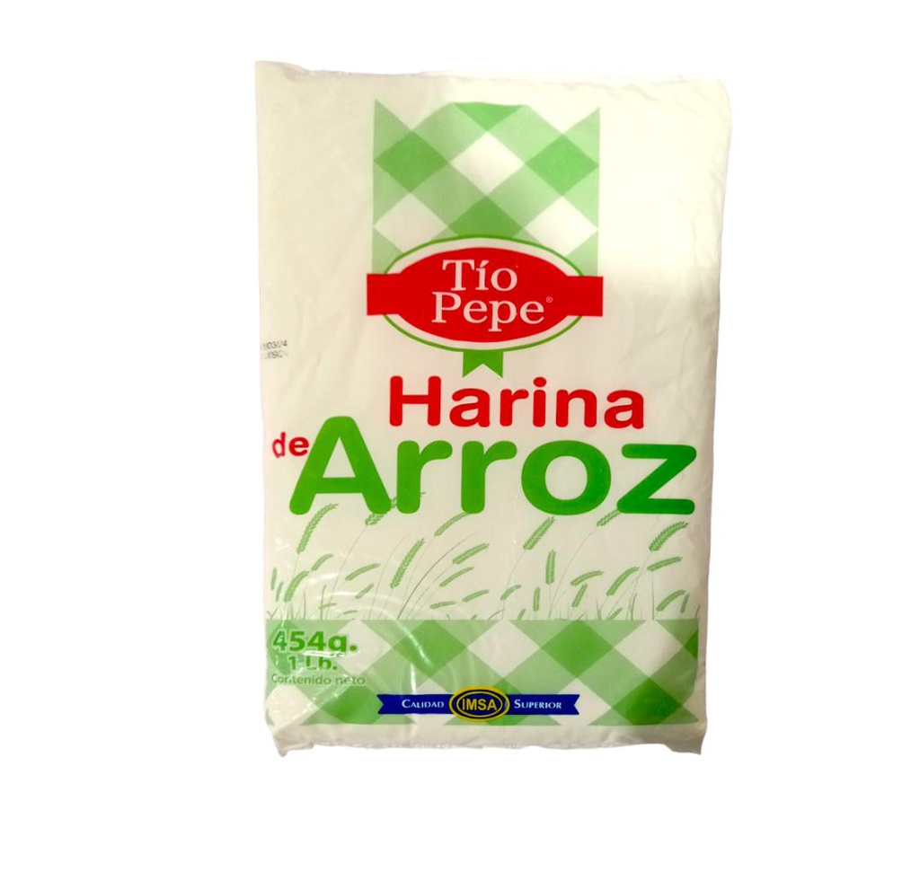 HARINA DE ARROZ TIO PEPE 454 G