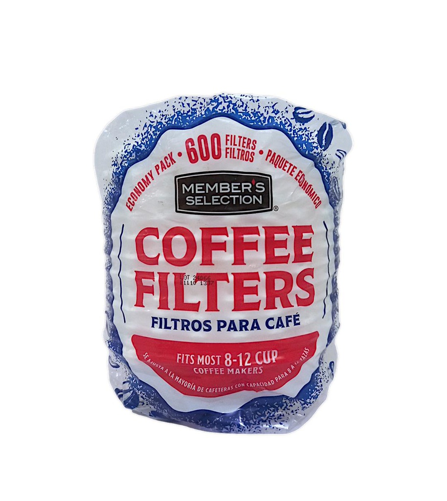 FILTROS DE CAFE MEMBERS 600 UN