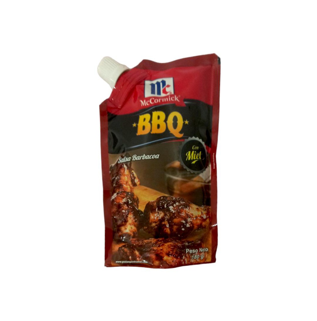 SALSA BARBACOA CON MIEL 180G