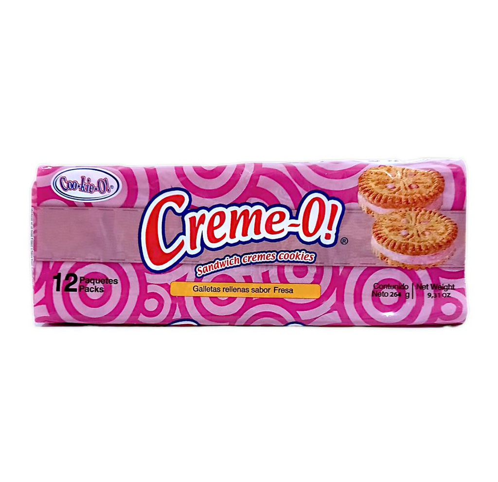 GALLETA CREME SABOR FRESA 12UN