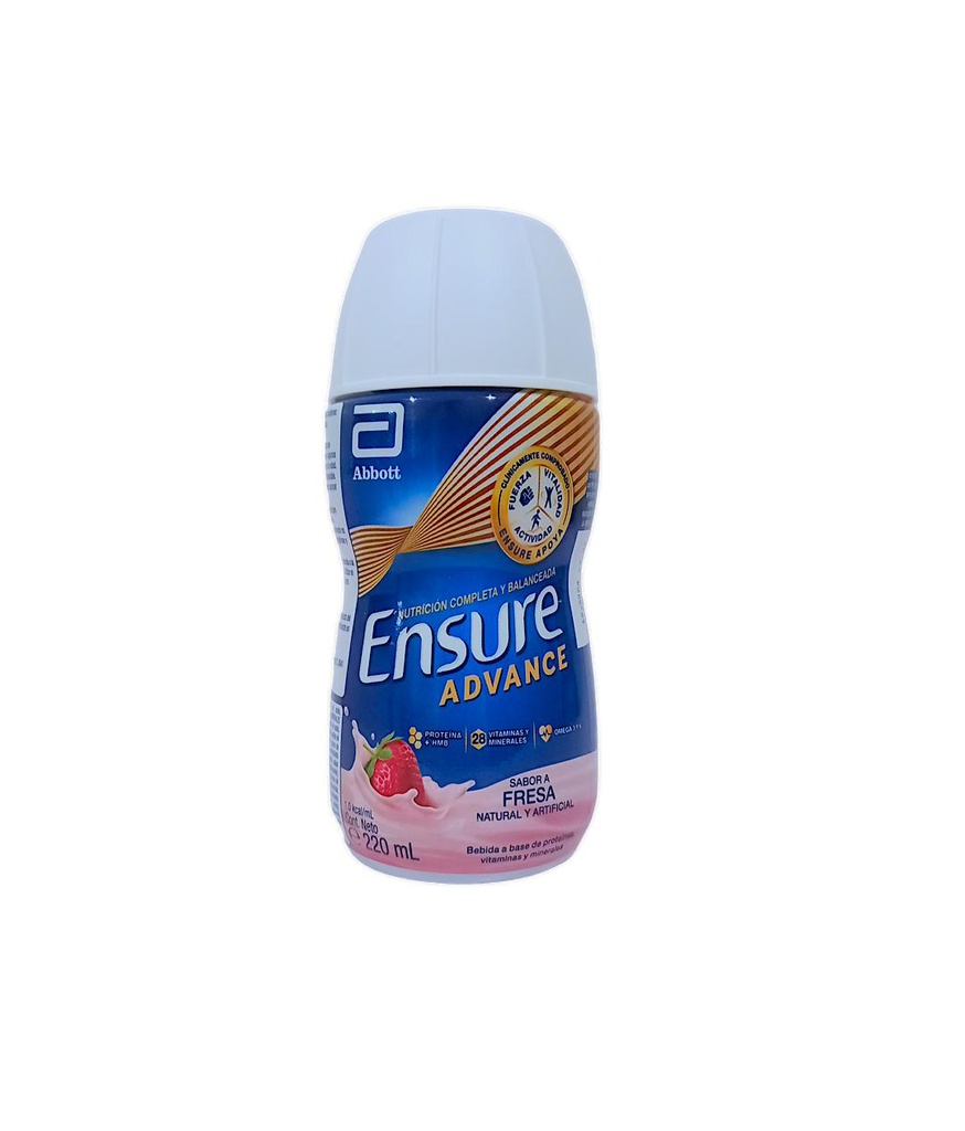 ENSURE LIQ FRESA BOTE 220ML