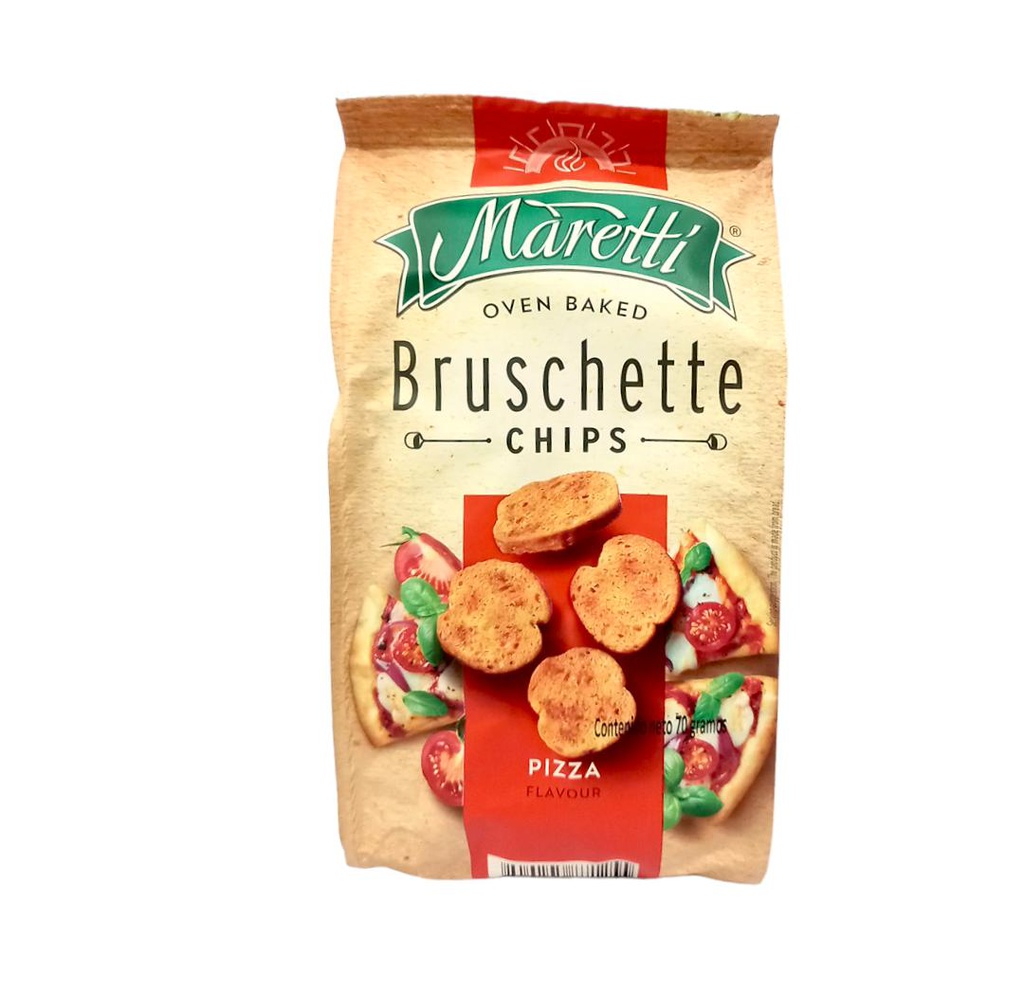 BRUSCHETTE CHIPS PIZZA 70 G