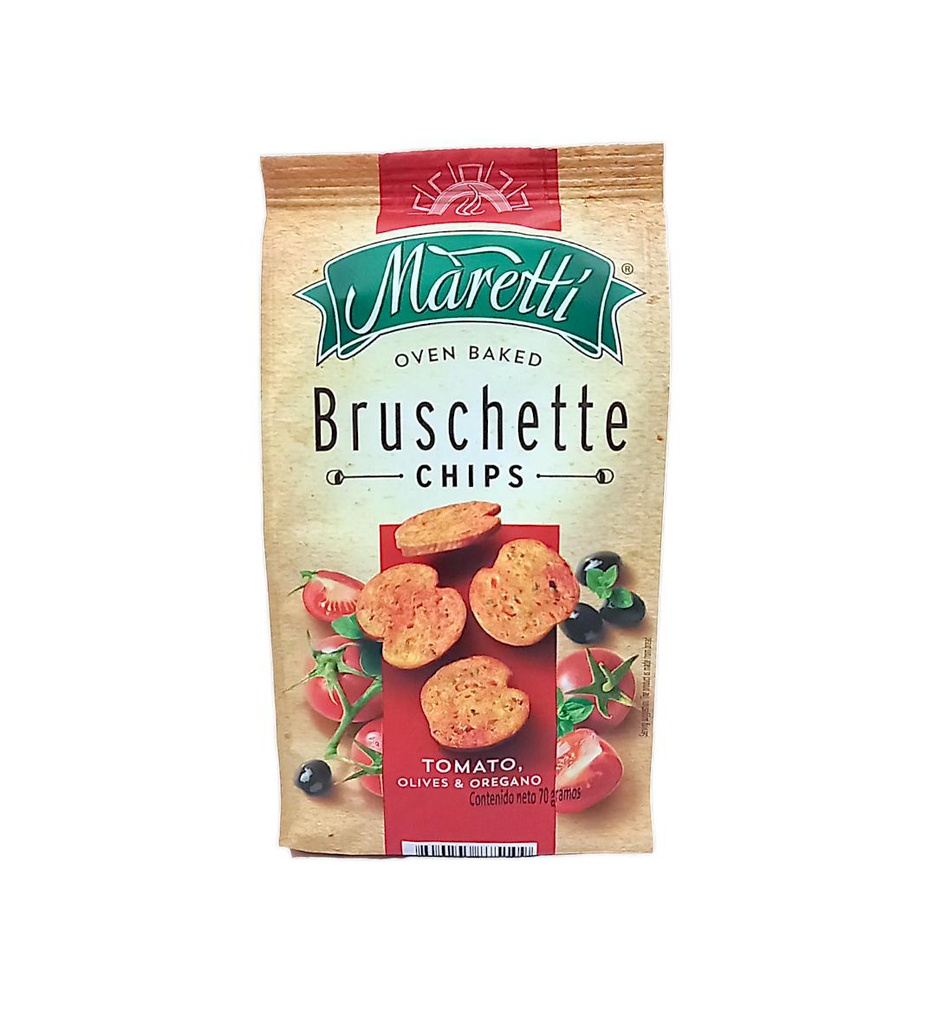 BRUSCHETTE CHIPS TOMATO 70 G