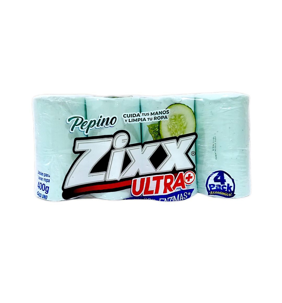 OE JABON ZIXX ULTRA PEPINO 4PA