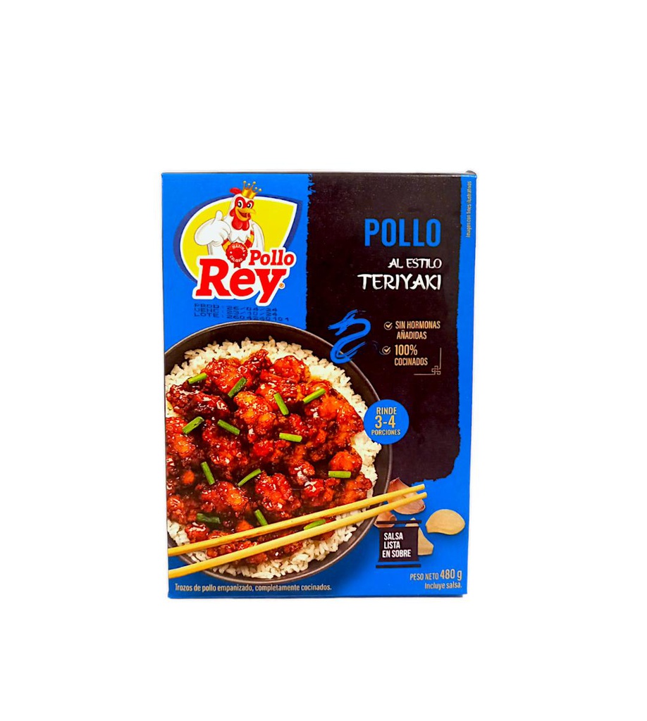 POLLO TERIYAKI REY 480GR