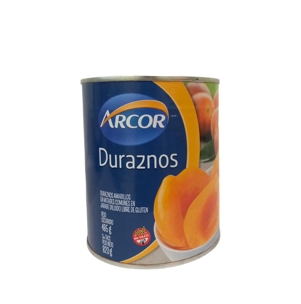 DURAZNOS EN MITADES ARCOR 