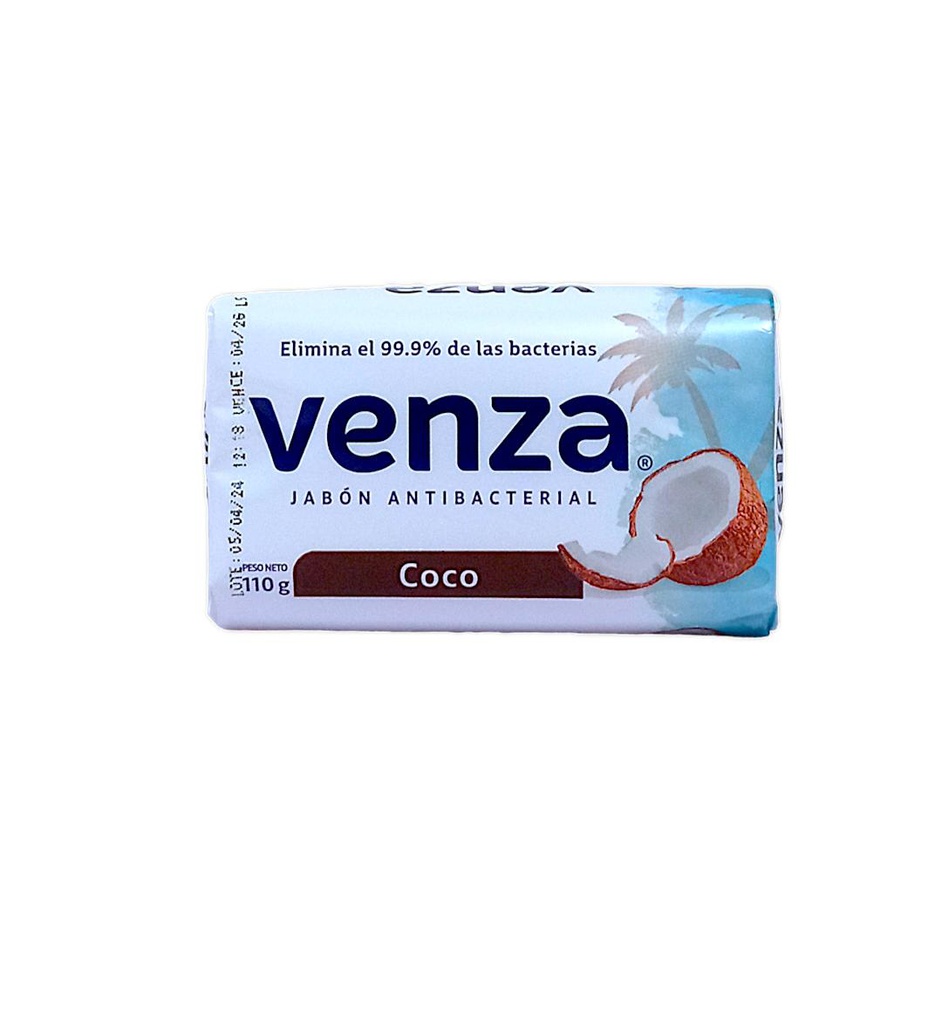 JABON VENZA COCO 110GR UND