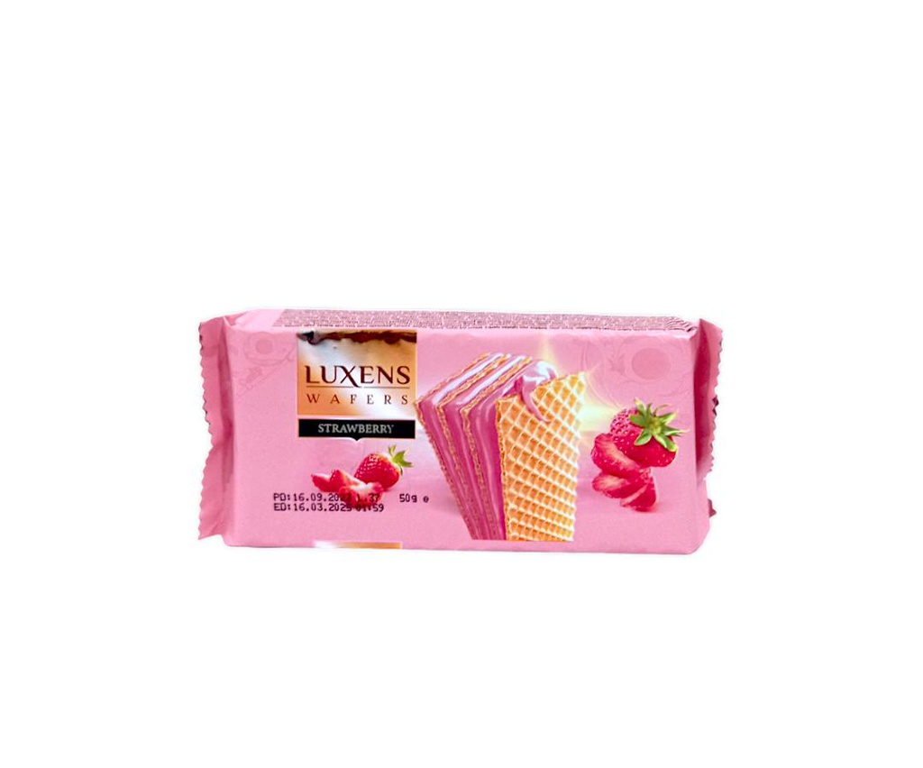 GALLETA LUXENS FRESA 50G