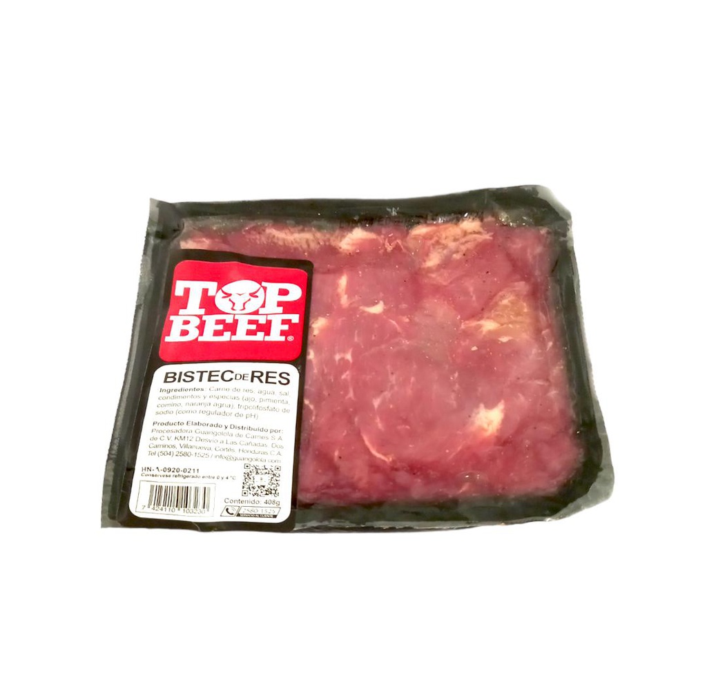 BISTEC DE RES TOP BEEF 404GR