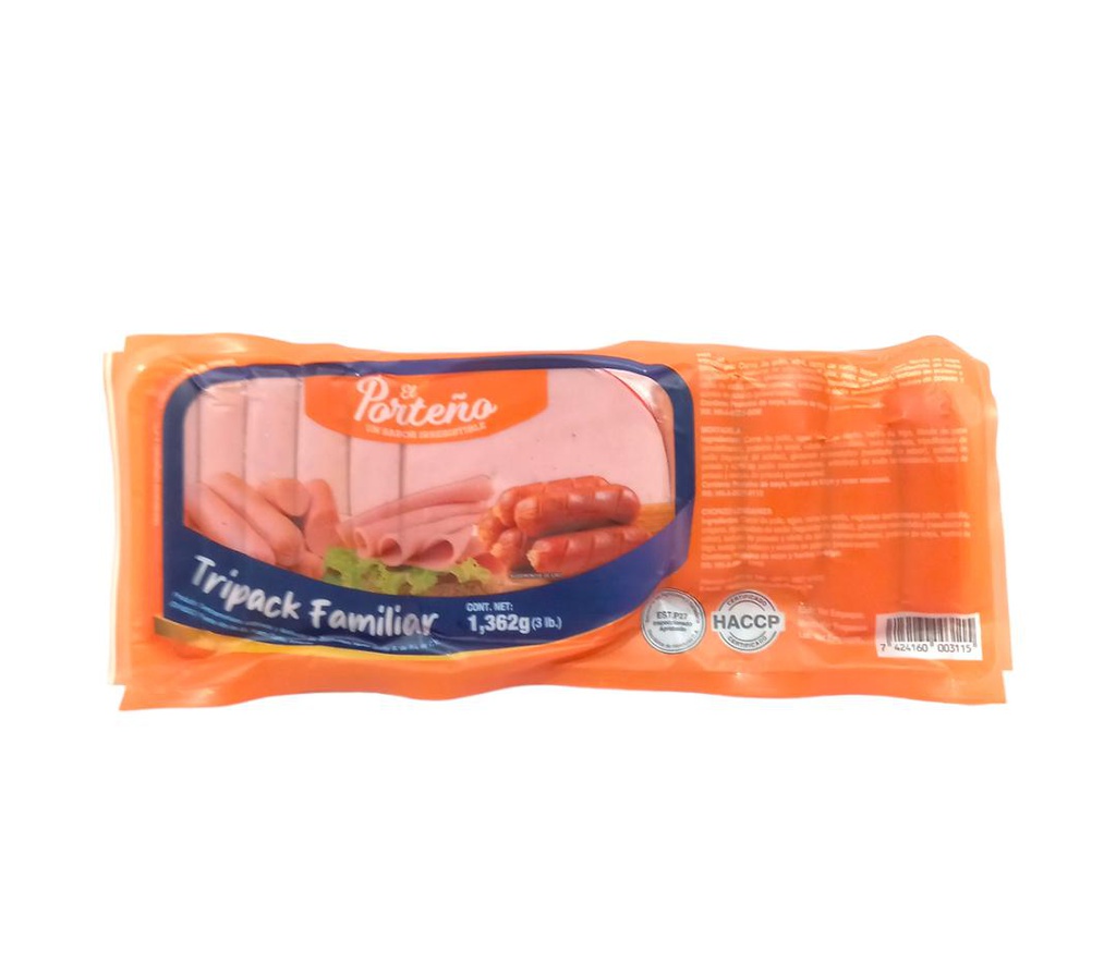 TRIPACK EL PORTEÑO HOT/LONG MO