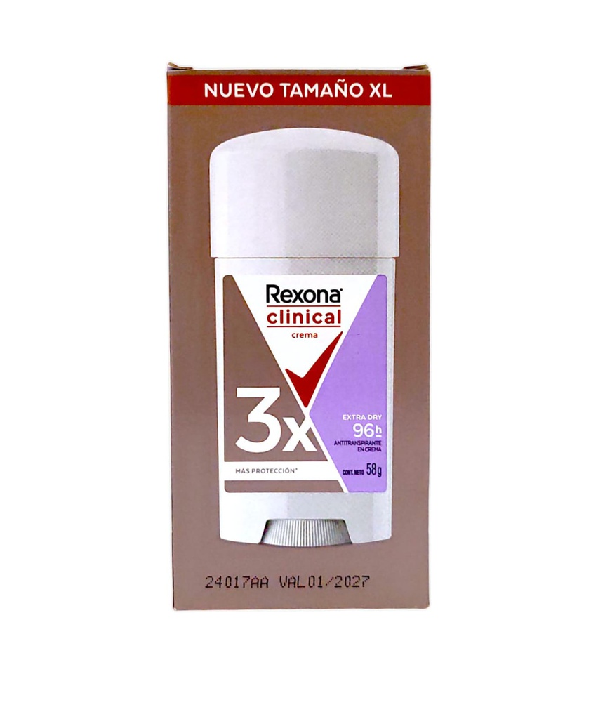 REXONA CLINICAL CREMA 58G