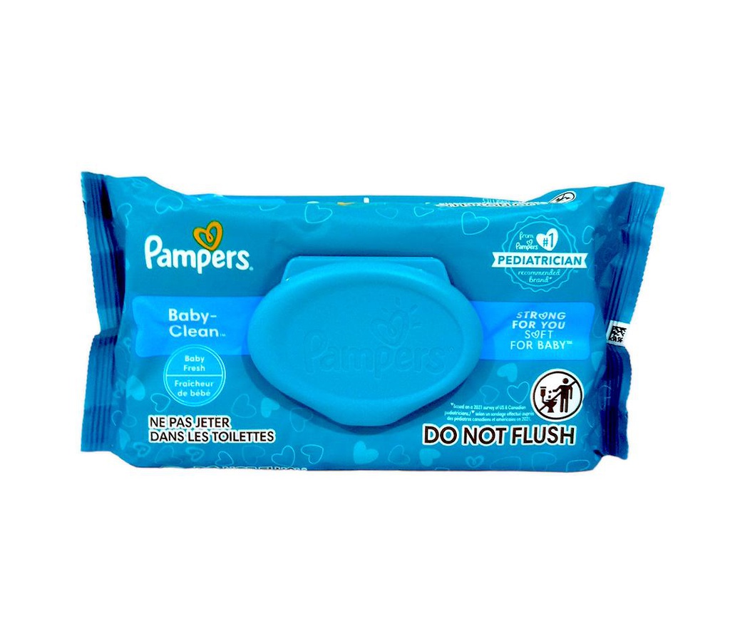 TOALLITAS PAMPERS BABYCL C/ARO