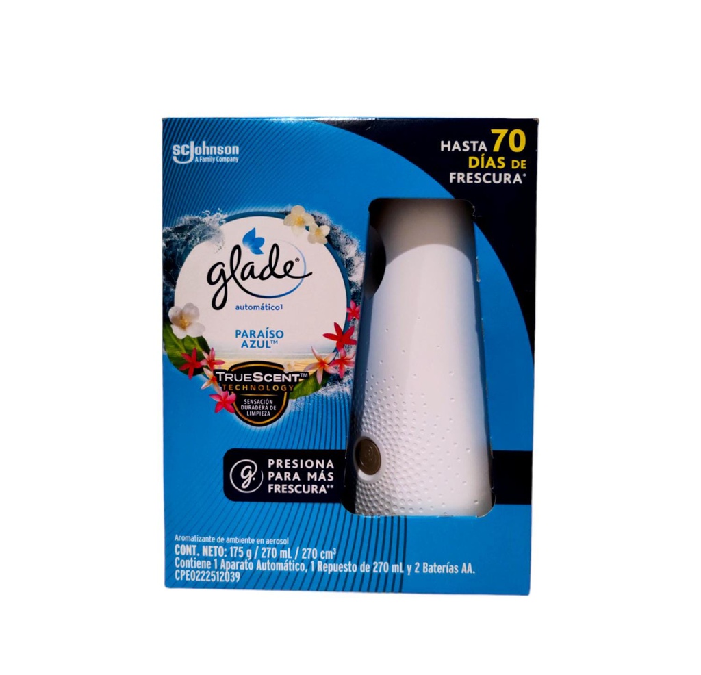 GLADE AUTOMATICO PARAISO AZUL 