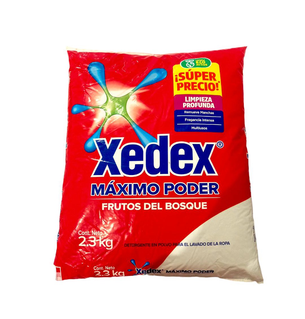 DETERGENTE XEDEX FRUTOS 2 3KG