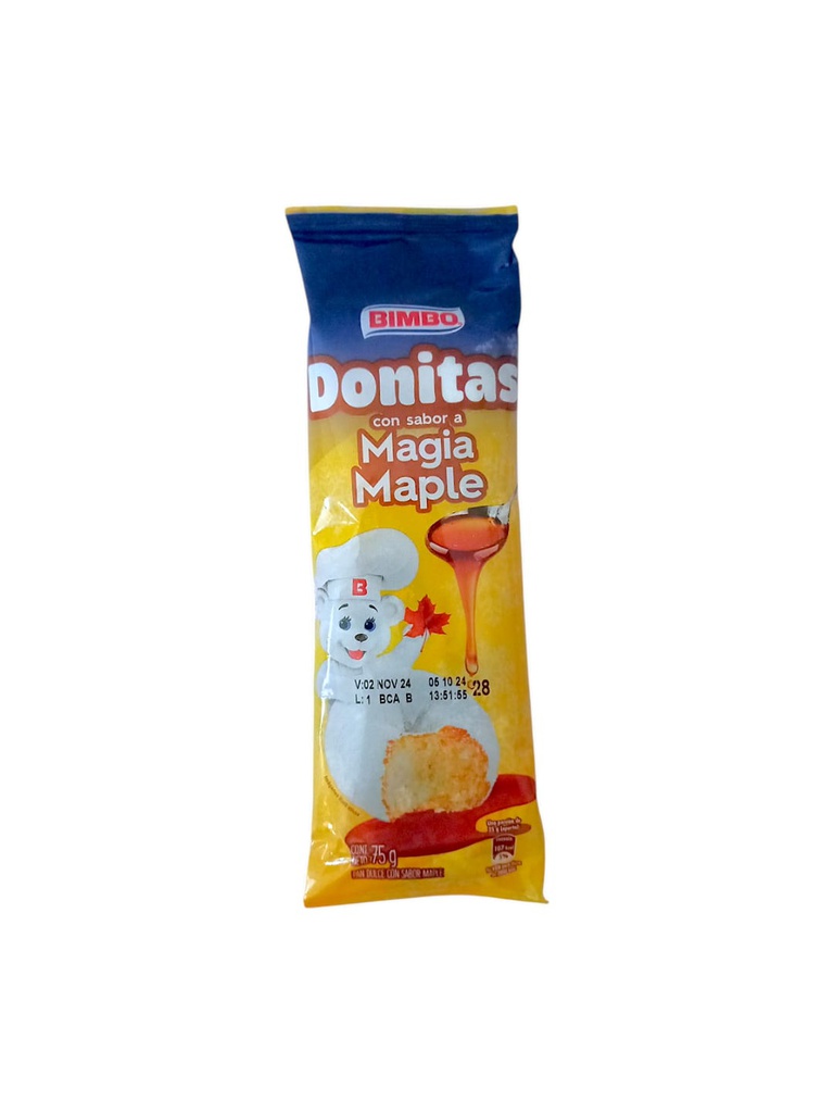 DONITAS CON SABOR MAGIA MAPLE 