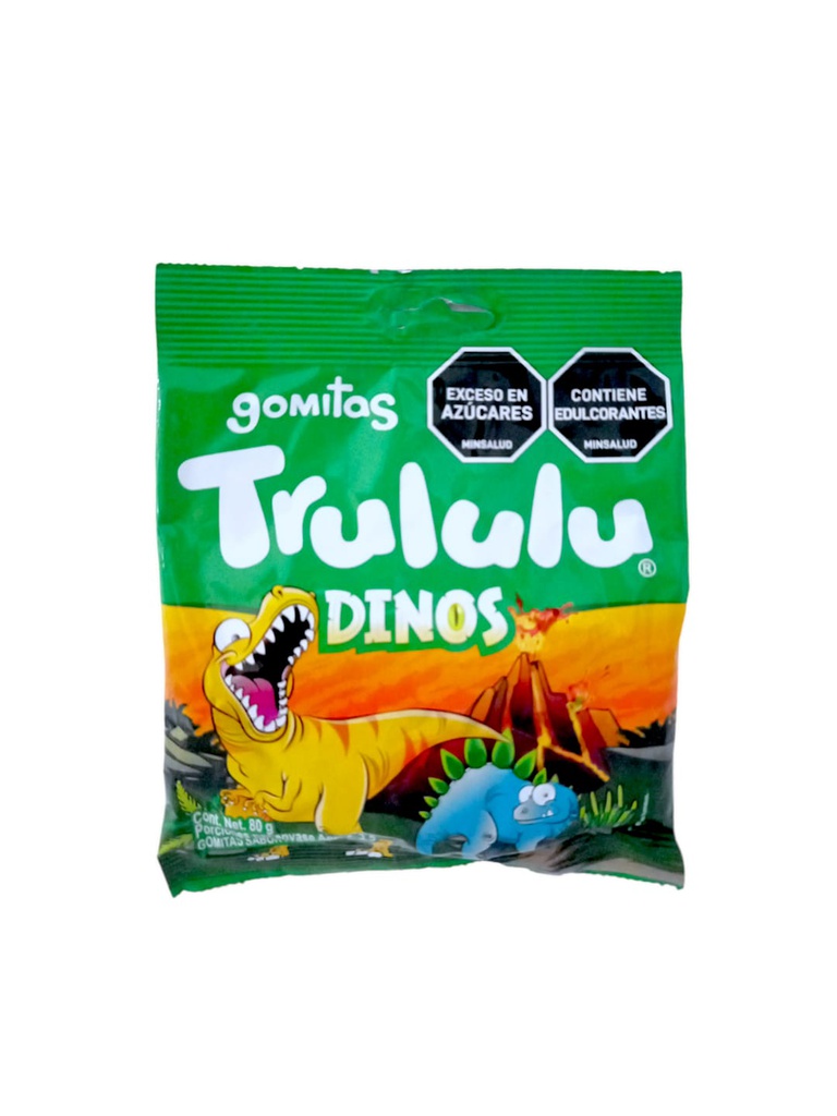 TRULULU DINOS 80 GRAMOS 