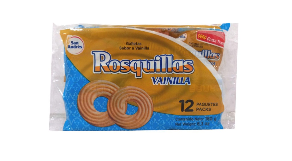 GALLETAS ROSQUILLA VAINILLA