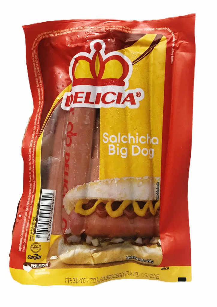 BIG DOG DELICIA 450 G