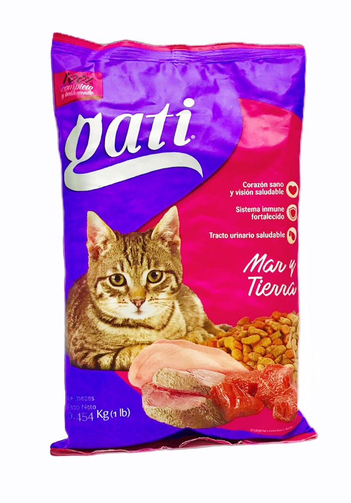 GATI MAR Y TIERRA BOLSA 1 LB 4